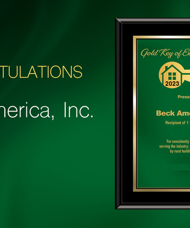 Gold Key Award for BECK America