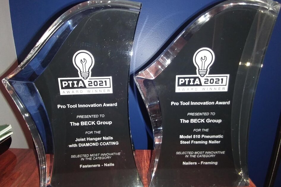 Beck won two PTIA awards